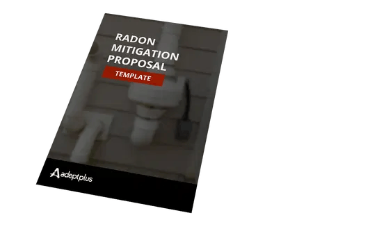 Radon mitigation proposal template download
