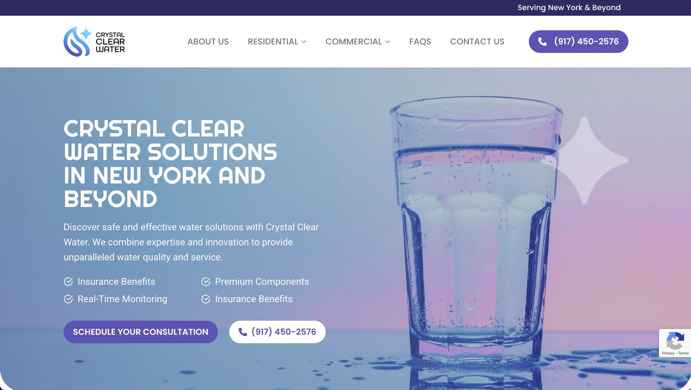 Screenshot of Crystal Clear Water